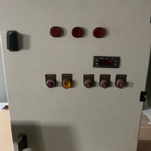 Control panel used for large freezer room