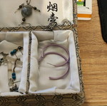 Earrings used assorted in jewelry box