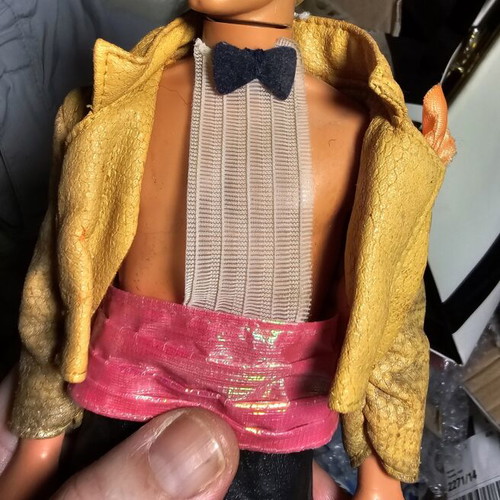 Ken doll vintage Mattel 1968 used, difficult clothing