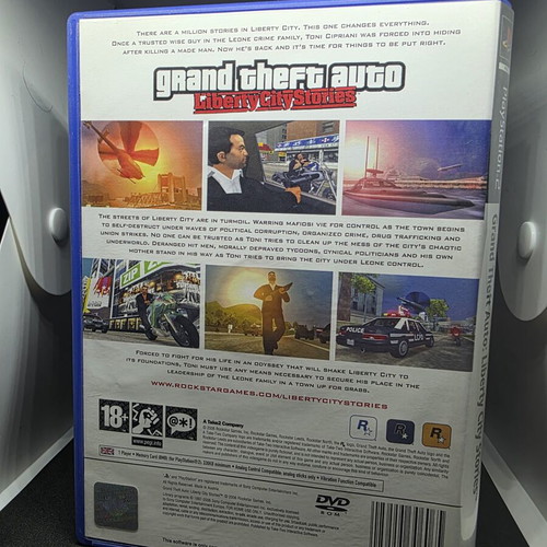 Grand Theft Auto Liberty City Stories PS2 game