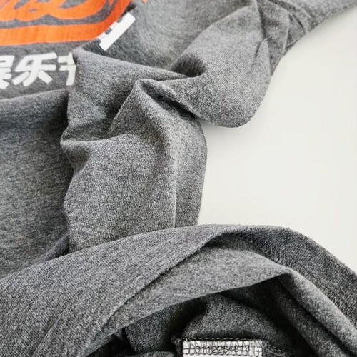 Superdry T-shirt μέγεθος L σαν καινούργιο, γκρι βαμβάκι