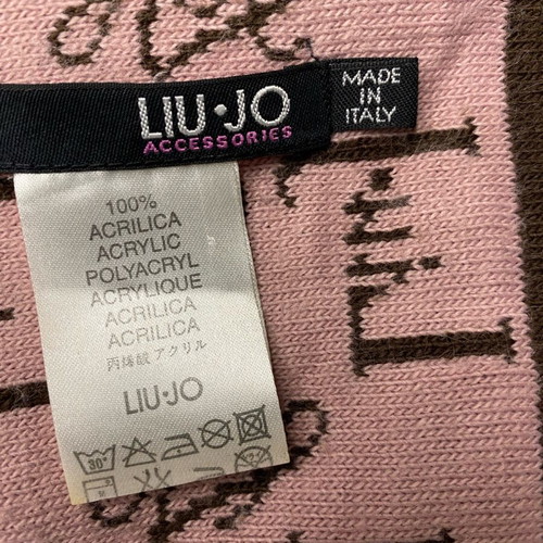 Liu Jo scarf used, brown and pink