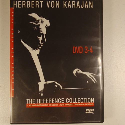 Herbert Von Karajan The Reference Collection 6 DVD set like new, classical