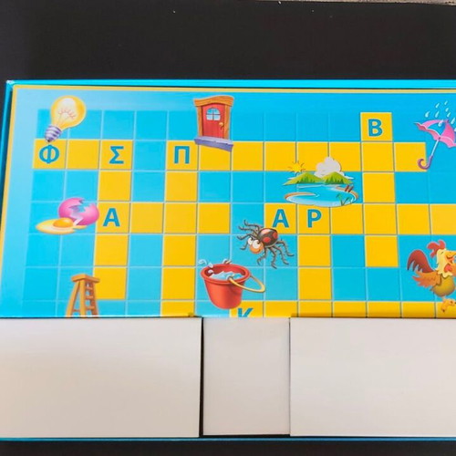 Scrabble Junior board game used for children