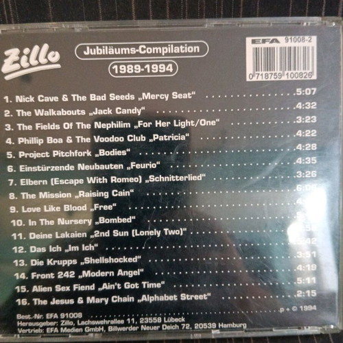 Various Zillo 5 CD like new, rock