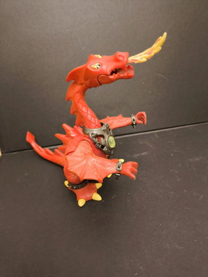 Playmobil red dragon figure 3327 like new