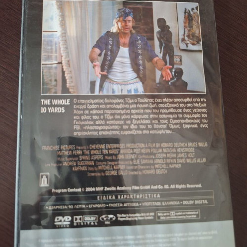 The Whole 10 Yards DVD used, comedy thriller with subtitles