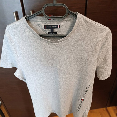 Tommy Hilfiger blouse new, gray, size S