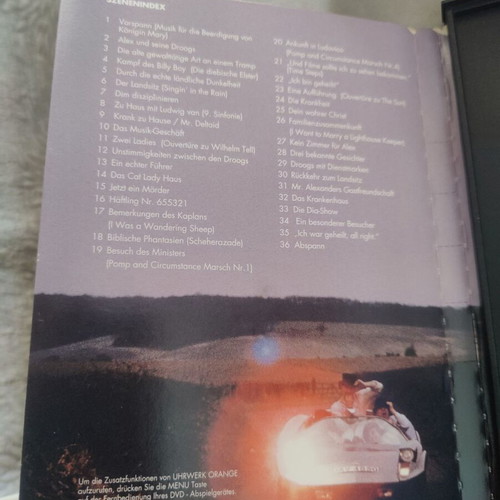 Clockwork Orange DVD German edition like new