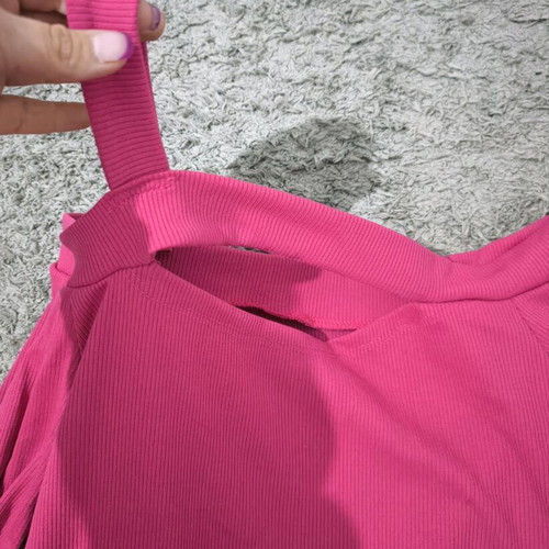 Fuchsia bodycon dress size Medium like new