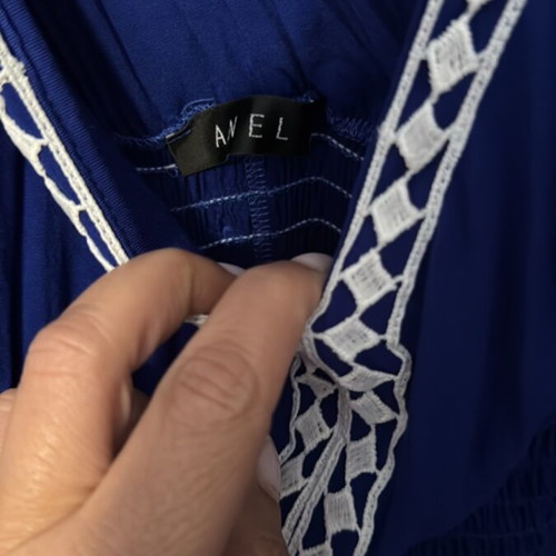 Axel blue dress like new, classic XL