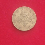 Austria 1 Schilling coin used