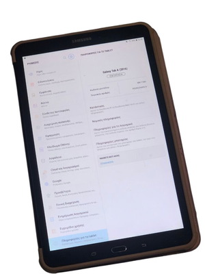 Samsung Galaxy Tab A 10.1″ (2016) used, WiFi with case and cable
