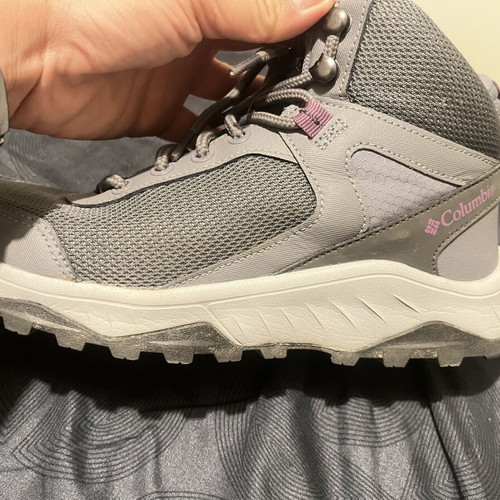 Columbia hiking boots like new, size 38, gray, waterproof