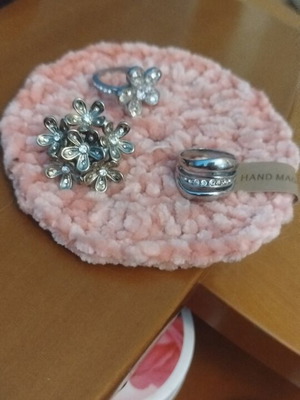 Set of 3 silver rings