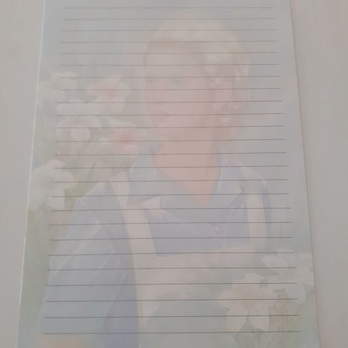 Letter papers new, pack of 6
