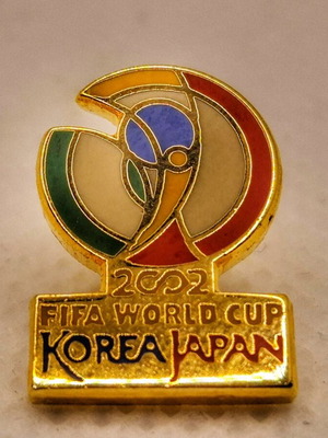 Collectible pin 2002 Fifa World Cup Korea Japan new