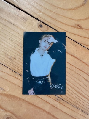 Stray Kids Lee Know Scars Kpop photo card
