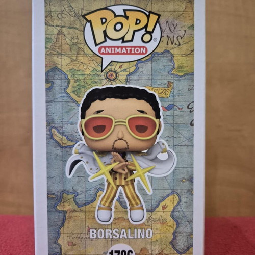 Funko Pop Animation One Piece Borsalino (Admiral Kizaru) figure new