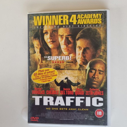Traffic DVD crime thriller with Michael Douglas