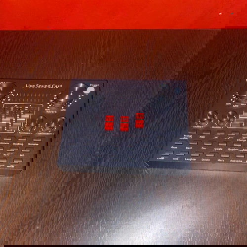 Σετ ηχογράφησης με κάρτα ήχου σαν καινούργιο