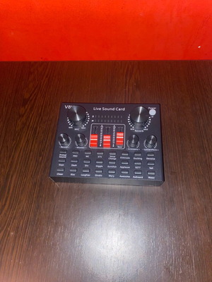 Σετ ηχογράφησης με κάρτα ήχου σαν καινούργιο