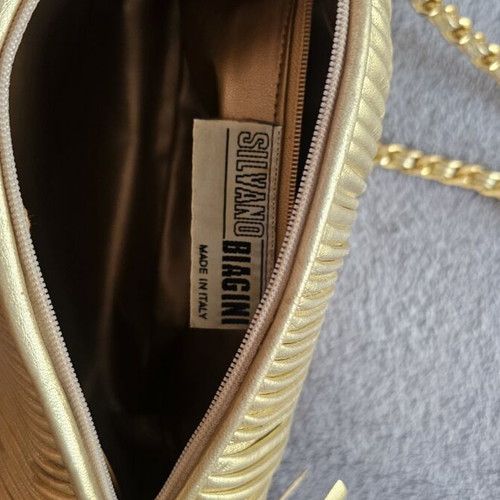 Silvano Biagini crossbody bag, gold