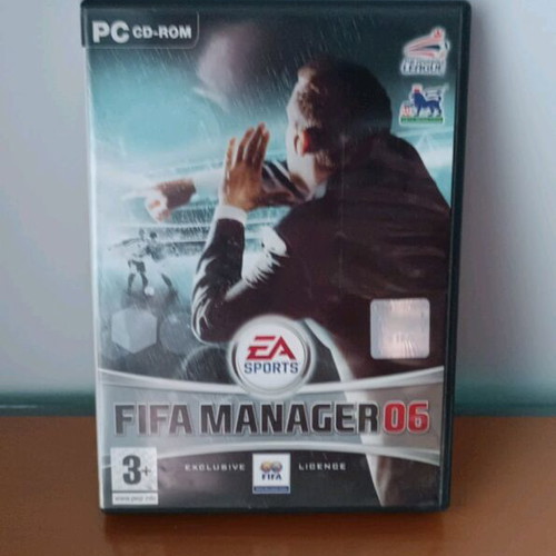 FIFA Manager 2006 PC game used with scratches