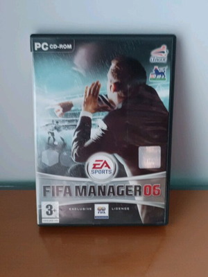 FIFA Manager 2006 PC game used with scratches