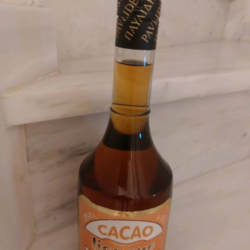 Cacao liquer Pavlides new, sealed vintage