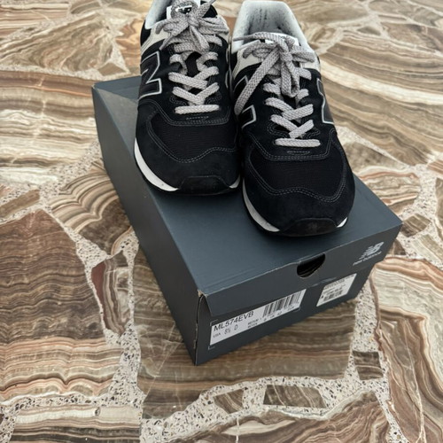 New Balance classic 574 sneakers, black, size 42