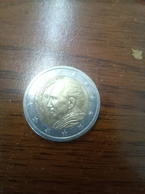 Greece 2 euro 2017 Kazantzakis coin used