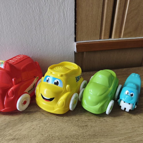 Clementoni Car Tower stacking toy used, for 6+ months