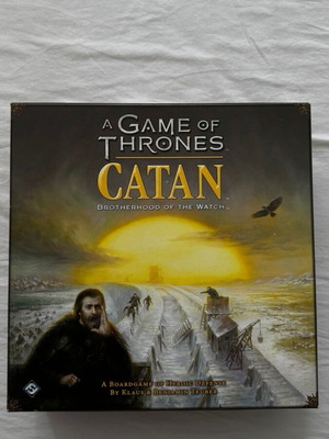 A Game of Thrones: Catan Brotherhood of the Watch board game like new