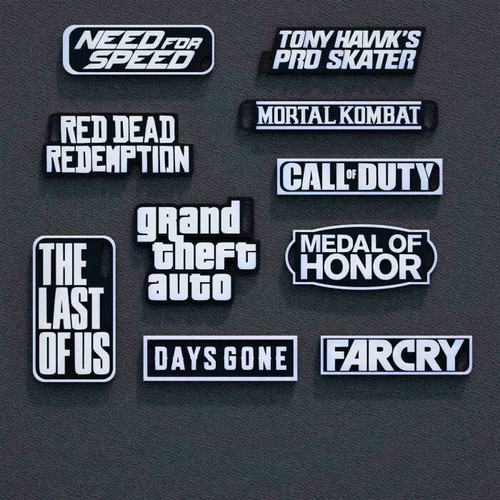 Gaming Logo Decorations New 3D Printed for Office or Setup
