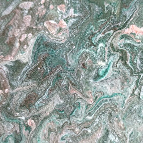 Canvas painting, fluid art, gloss varnish, 29x39cm