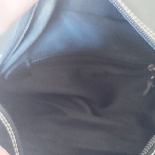 FRNC black crossbody bag used, eco leather