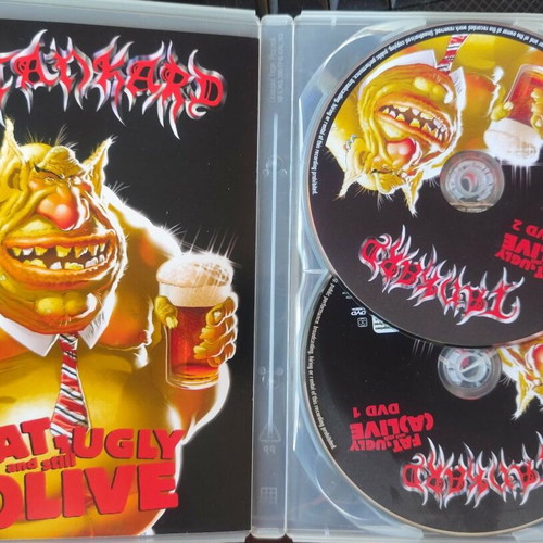 Tankard Fat Ugly and Still Alive 2xDVD like new, metal