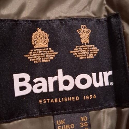 Barbour jacket like new, khaki, size UK 10