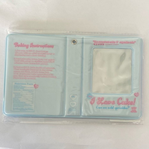 Kpop mini collect book new, blue mini binder