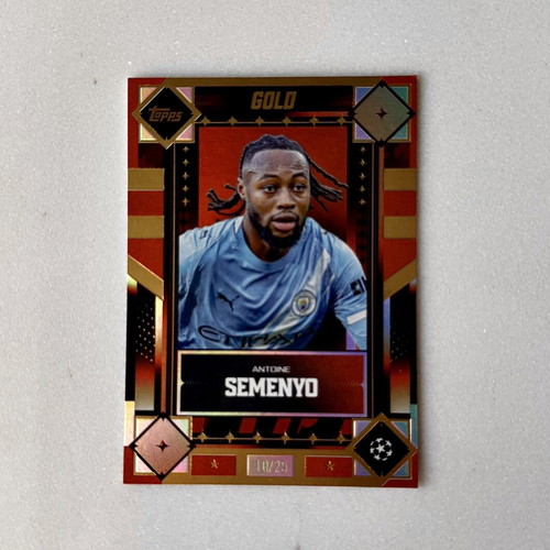 Topps Gold UCC Antoine Semenyo numbered /25 card