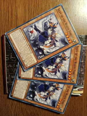 Silvy Of The White Forest cards like new, set of 3