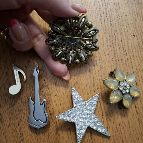 Pins set all together