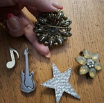 Pins set all together