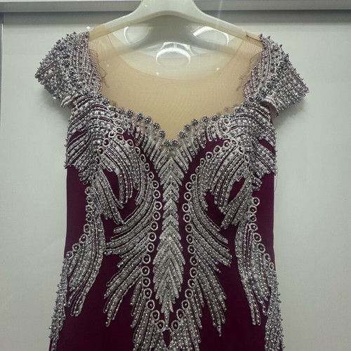 Maxi dress Acne Studios purple like new for wedding or christening