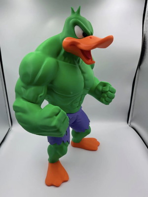 Daffy Duck x Hulk 3D Print Figure 25cm new