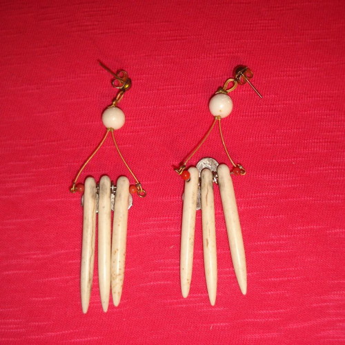 Vintage unique earrings used