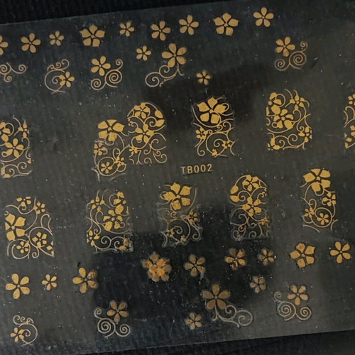 Nail stickers like new with Christmas designs