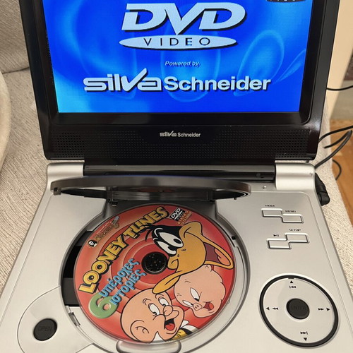Portable DVD player like new with accessories
