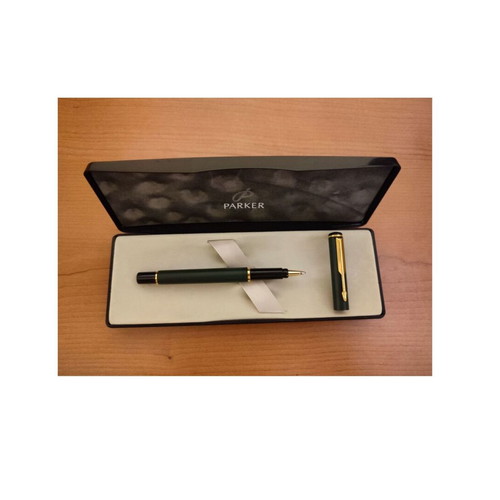 Parker Forest Green/Gold Pen New